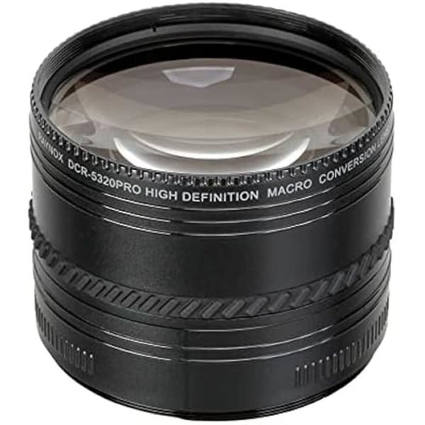 Raynox DCR-5320PRO lins och filter för SLR-kamera makroobjektiv svart Svart