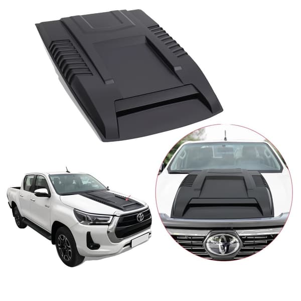 Bonnet Hood Cover, Mattamusta ABS, Helppo Asennus,konepeitto