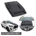 Pikkukuva 2 / 2: Bonnet Hood Cover, Mattamusta ABS, Helppo Asennus,konepeitto