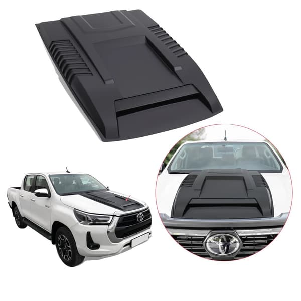 Bonnet Hood Cover, Mattamusta ABS, Helppo Asennus,konepeitto