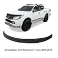 Miniatyrbillede 2 af 2: Matte sort, holdbart ABS-materiale, tilpasset finish,motorhjelm beskyttelse