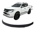 Miniatyrbillede 1 af 2: Matte sort, holdbart ABS-materiale, tilpasset finish,motorhjelm beskyttelse