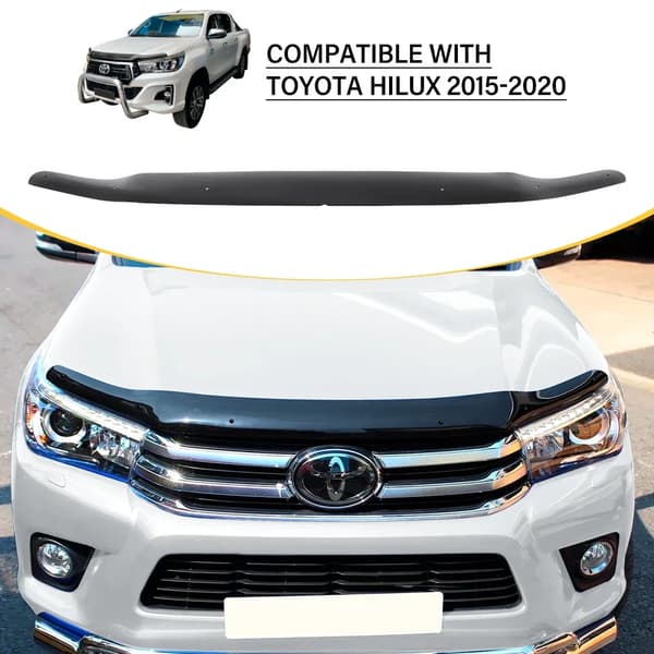 Toyota Hilux 2015-2020, Mattamusta, ABS-materiaali,konepeiton suojus