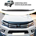 Pikkukuva 2 / 2: Toyota Hilux 2015-2020, Mattamusta, ABS-materiaali,konepeiton suojus