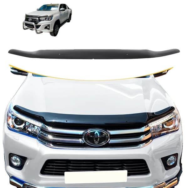 Toyota Hilux 2015-2020, Mattamusta, ABS-materiaali,konepeiton suojus