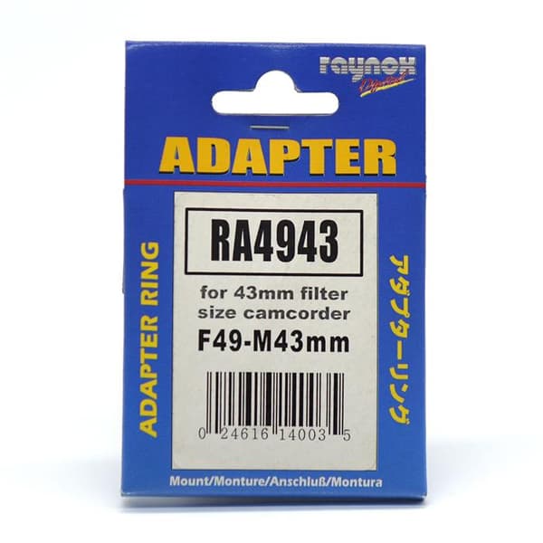 Stepring 49 till 43 mm, Raynox RA4943