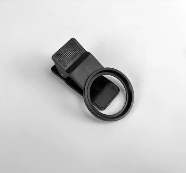INF Universal Lens Adapter Ring Clip til smartphone Sort