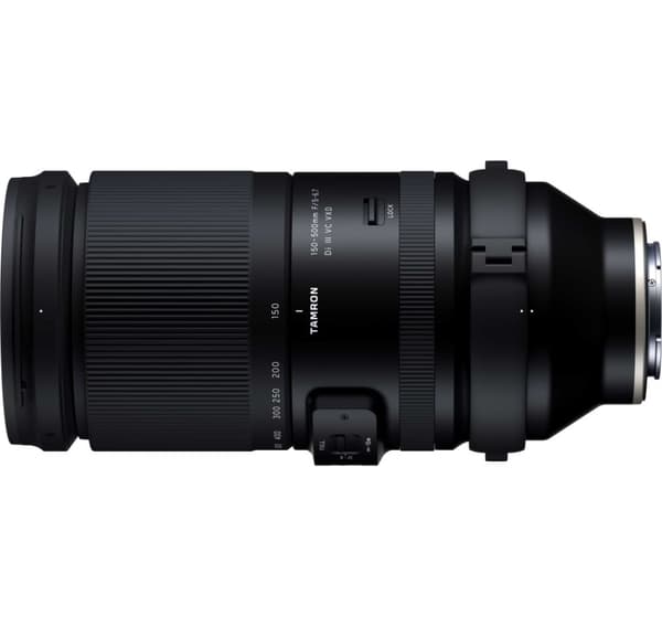 Tamron 150-500 mm f/5-6.7 Di III VC VXD-objektiv för Sony