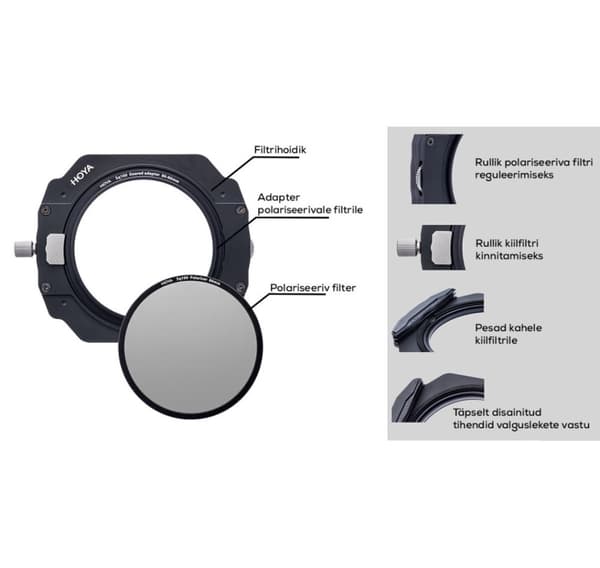 Hoya suodatinpidikesarja Sq100 Holder Kit