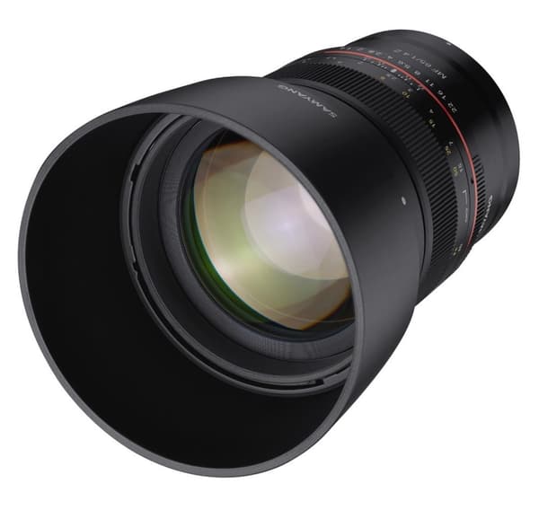 Samyang MF 85mm f/1.4 Z lens for Nikon