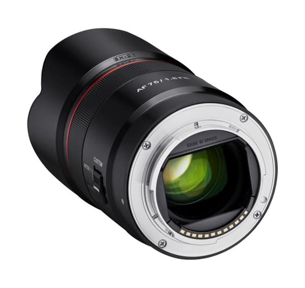 Samyang AF 75mm f/1.8 lens for Sony