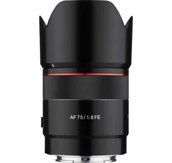 Samyang AF 75mm f/1.8 lens for Sony