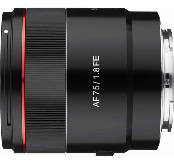 Samyang AF 75mm f/1.8 lens for Sony