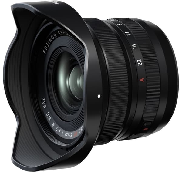 Fujifilm XF 8mm f/3.5 R WR -objektiivi