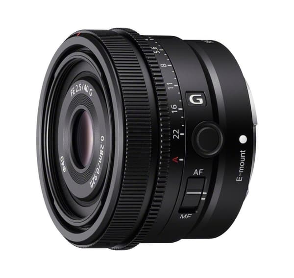 Sony FE 40 mm f/2,5 G objektiv