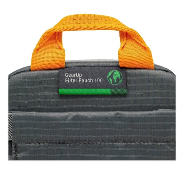 Lowepro GearUp Filter Pouch 100, tummanharmaa