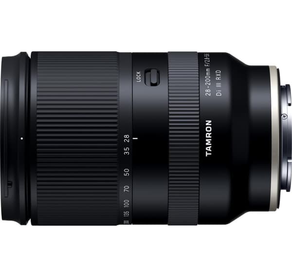 Tamron 28-200mm f/2.8-5.6 Di III RXD-objektiv för Sony