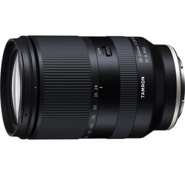 Tamron 28-200mm f/2.8-5.6 Di III RXD-objektiv för Sony Svart