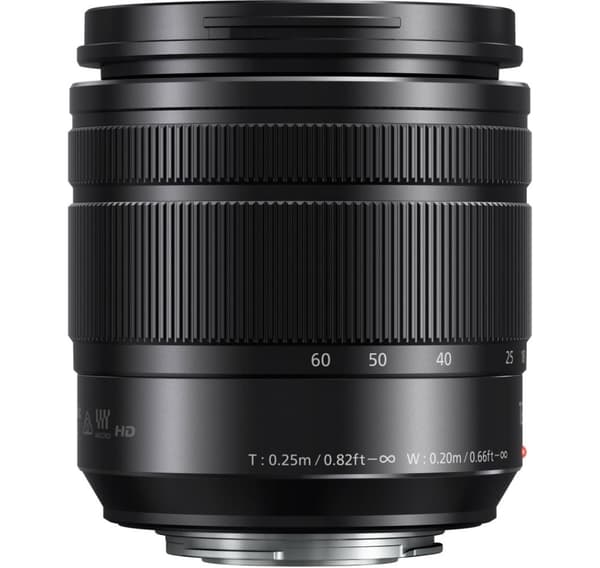 Panasonic Lumix G Vario 12-60 mm f/3.5-5.6 Power OIS-objektiv, svart