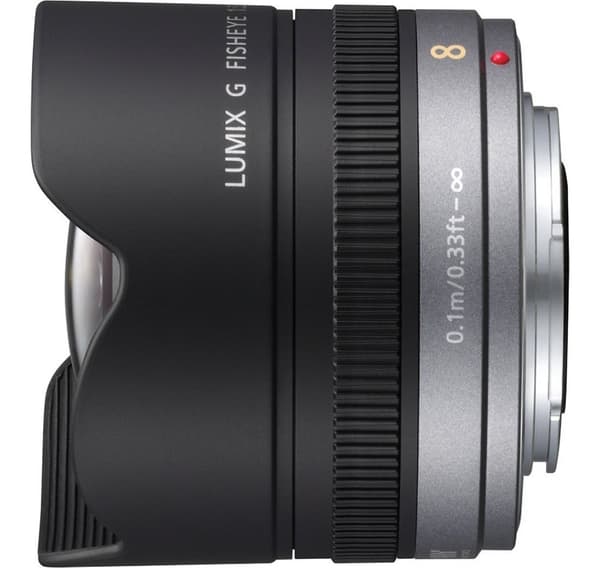 Panasonic Lumix G 8mm f/3.5 Fisheye -objektiivi