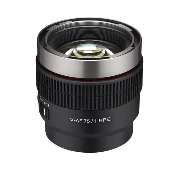 Samyang V-AF 75mm T1.9 FE objektiv til Sony