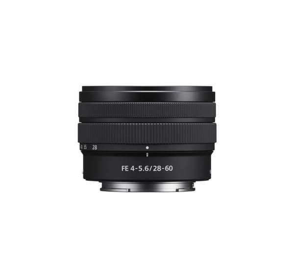 Sony FE 28-60mm f/4-5.6 objektiv, svart