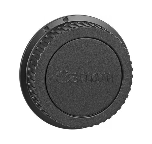 Canonin objektiivin takasuojus E