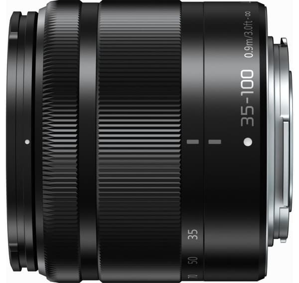 Panasonic Lumix G Vario 35-100mm f/4.0-5.6 ASPH MEGA OIS, svart