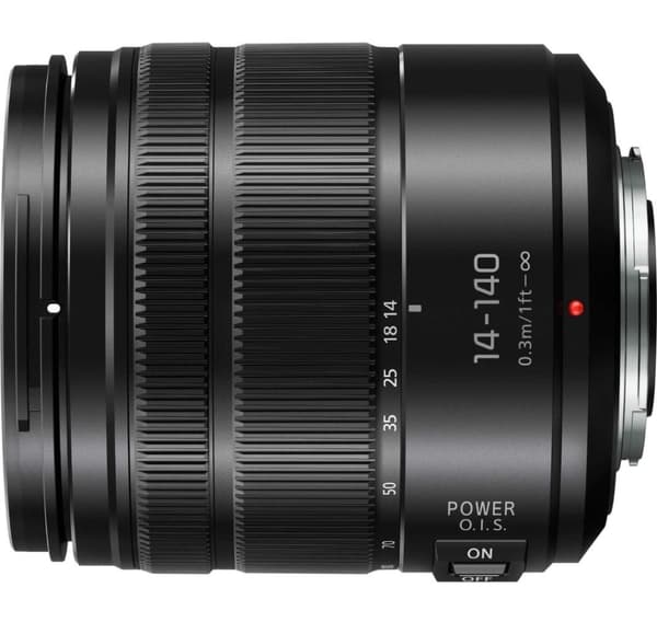 Panasonic Lumix G Vario 14-140mm f/3.5-5.6 II ASPH. POWER OIS objektiv, svart
