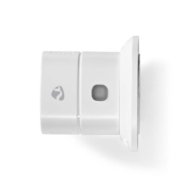 SmartLife CO Detektor | Zigbee 3.0 | Batteri drevet | Sensorlivssyklus: 10 år | EN 50291 | Android™ / IOS | Med test knapp | 85 dB | Hvit