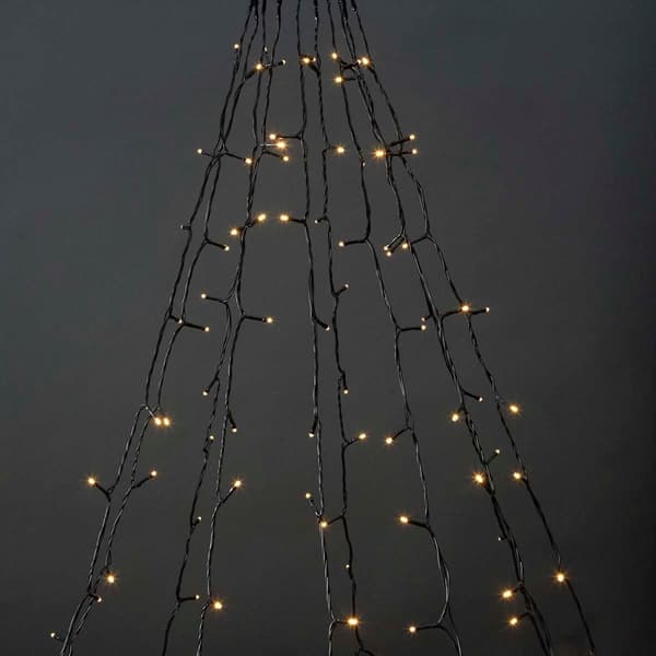 SmartLife Julbelysning | Träd | Wi-Fi | Varm Vit | 200 LED's | 20.0 m | 10 x 2 m | Android™ / IOS