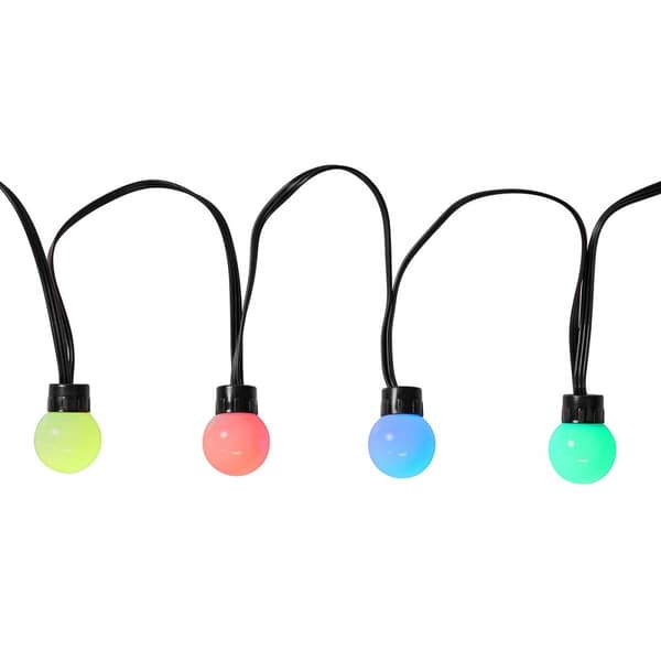 SmartLife Julelys | Party Lights | Wi-Fi | RGB | 48 LED's | 10.8 m | Android™ / IOS | Pære diameter: 30 mm
