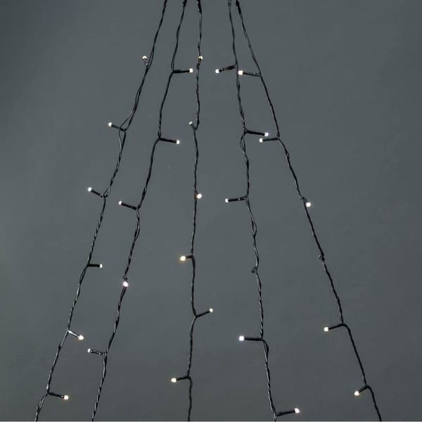 SmartLife Julelys | Tre | Wi-Fi | Varm Hvit | 200 LED's | 20.0 m | 5 x 4 m | Android™ / IOS