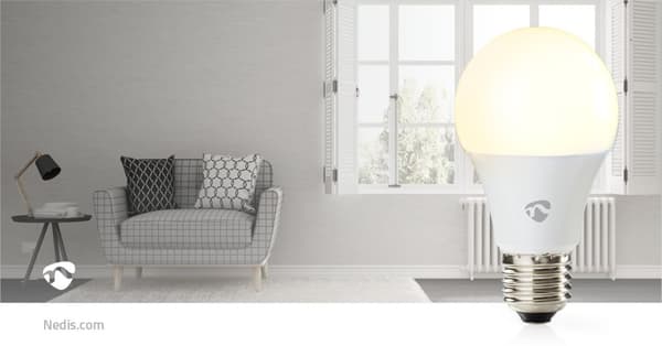 SmartLife Fuld Farve Pære | Zigbee 3.0 | E27 | 806 lm | 9 W | RGB / Varm til kølig hvid | 2200 - 6500 K | Android™ / IOS | Pære | 1 stk.