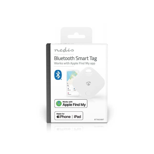 Nyckelfinnare | Kompatibel med: Apple Find My App | Batteridriven | 1x CR2032 | batterier medföljer | Bluetooth® verision: 5.1 | Batterilängd upp till
