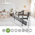 Miniatyrbillede 2 af 9: Fuld Motion TV Vægbeslag | 32-70 " | Maksimal vægt: 40 kg | Vipbar | Kan drejes | Minimum vægafstand: 80 mm | Maksimal vægafstand: 520 mm | 3 Drejepun