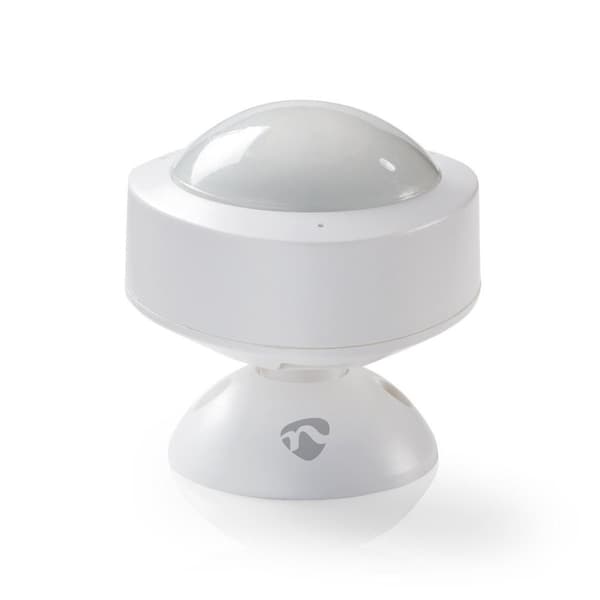 SmartLife Smartrörelsesensor | Wi-Fi | Batteridriven / Strömadapter | Detektorvinkel: 120 ° | Detektorområde: 10.0 m | Vit