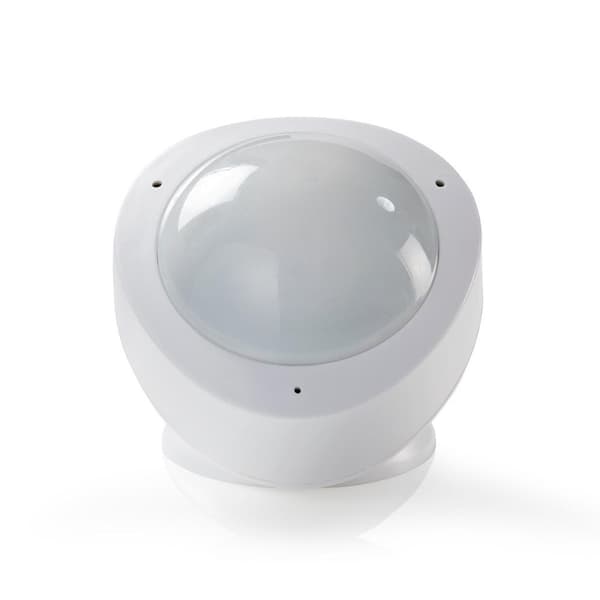 SmartLife Smartrörelsesensor | Wi-Fi | Batteridriven / Strömadapter | Detektorvinkel: 120 ° | Detektorområde: 10.0 m | Vit
