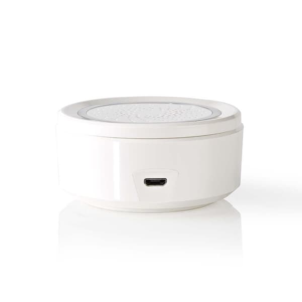 SmartLife-Siren | Wi-Fi | Strömadapter | 8 Ljud | 85 dB | Android™ / IOS | Vit