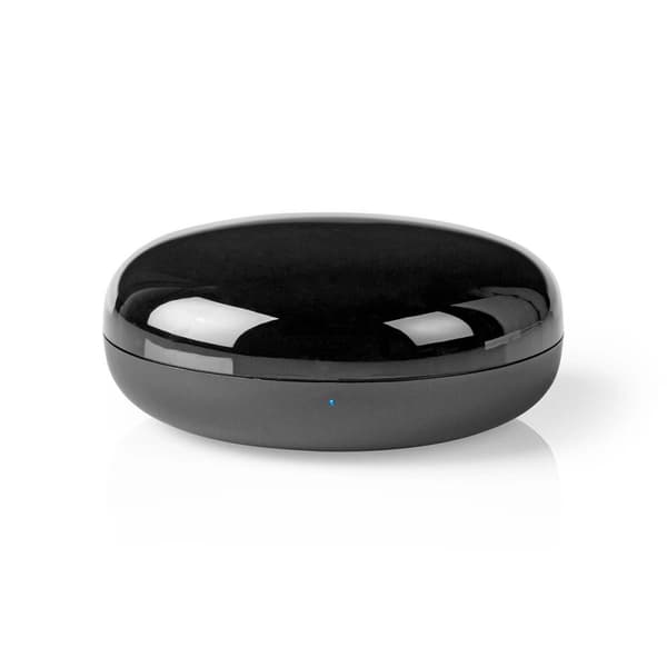 SmartLife IR-fjernkontroll | Wi-Fi | Universell | Signalområde (siktelinje): 5 m | 38 KHz | USB-Strøm | Android™ / IOS | Sort