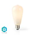 Miniatyrbild 1 av 6: SmartLife LED vintage lampa | Wi-Fi | E27 | 500 lm | 5 W | Varm Vit | 2700 K | Glas | Android™ / IOS | ST64 | 1 st.