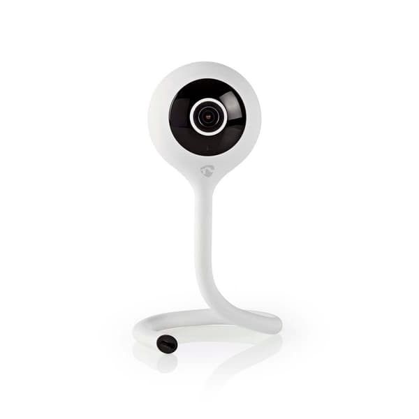 SmartLife Inomhus Kamera | Wi-Fi | Full HD 1080p | microSD (ingår inte) / Molnlagring (tillval) | Med rörelsesensor | Nattsikt | Vit