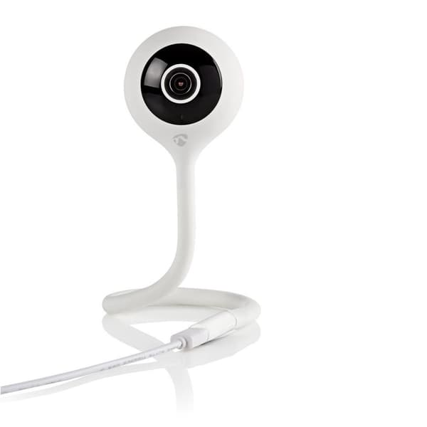 SmartLife Inomhus Kamera | Wi-Fi | Full HD 1080p | microSD (ingår inte) / Molnlagring (tillval) | Med rörelsesensor | Nattsikt | Vit