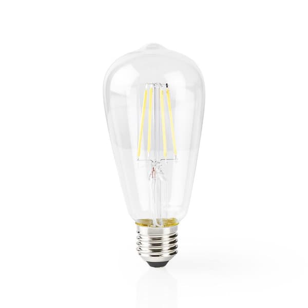 SmartLife LED vintage lampa | Wi-Fi | E27 | 500 lm | 5 W | Varm Vit | 2700 K | Glas | Android™ / IOS | ST64 | 1 st.