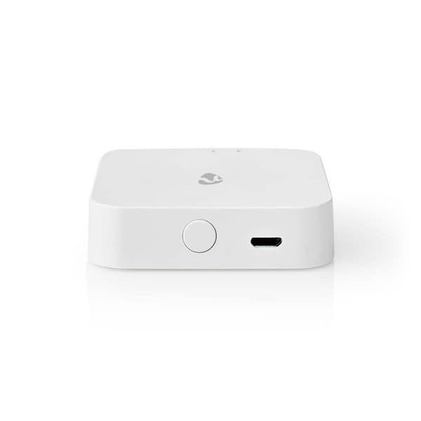 SmartLife Gateway | Zigbee 3.0 | 40 Enheter | USB ström | Android™ / IOS | Vit