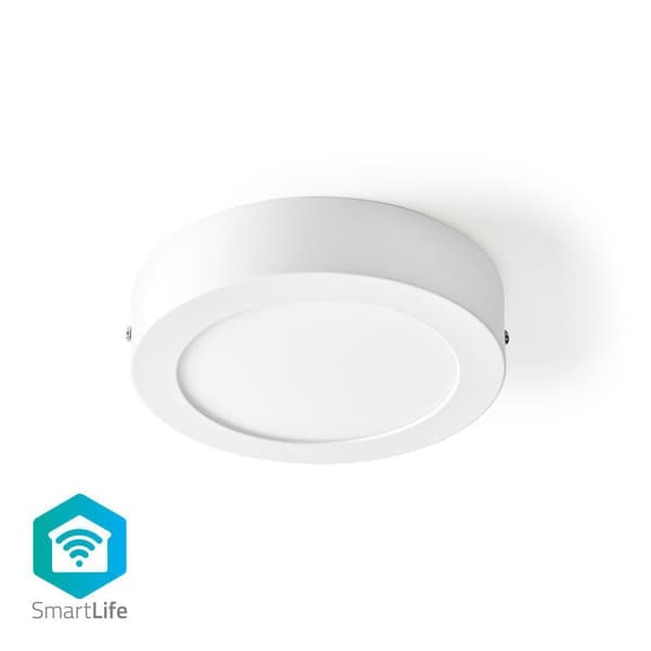 SmartLife Taklampa | Wi-Fi | Kall Vit / Varm Vit | Rund | Diameter | 800 lm | 2700 - 6500 K | IP20 | Energiklass: A | Android™ / IOS