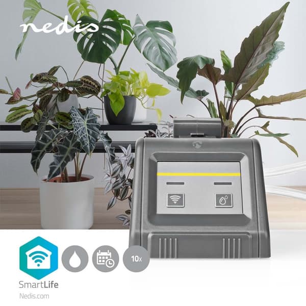SmartLife vesipumppu | Wi-Fi | Akkukäyttöinen / USB Virta | IPX3 | Maksimi vedenpaine: 0.3 Bar | Android™ / IOS