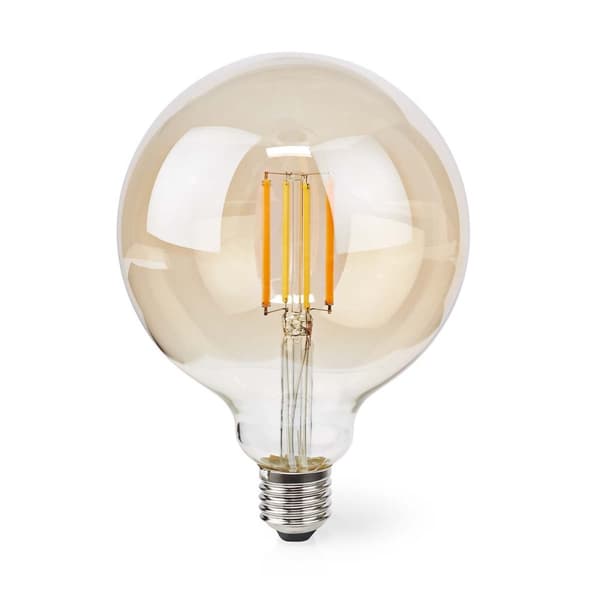 SmartLife LED Filamenttilamppu | Wi-Fi | E27 | 806 lm | 7 W | Lämmin Valkoinen | 1800 - 3000 K | Lasi | Android™ / IOS | Globe | 1 kpl