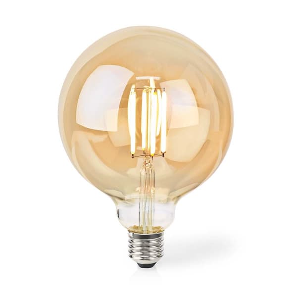 SmartLife LED Filamenttilamppu | Wi-Fi | E27 | 806 lm | 7 W | Lämmin Valkoinen | 1800 - 3000 K | Lasi | Android™ / IOS | Globe | 1 kpl