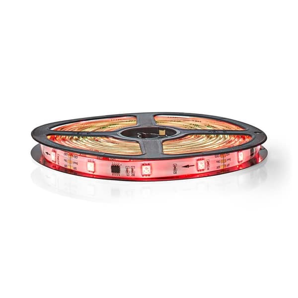 SmartLife LED-Bånd | Wi-Fi | Flerfarvet | SMD | 5.00 m | IP65 | 2700 K | 960 lm | Android™ / IOS